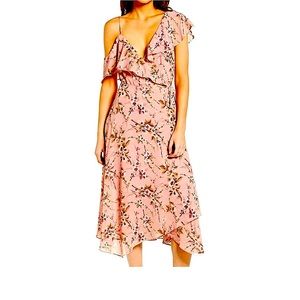 WAYF Womens Pink Floral Maxi Dress, NWT